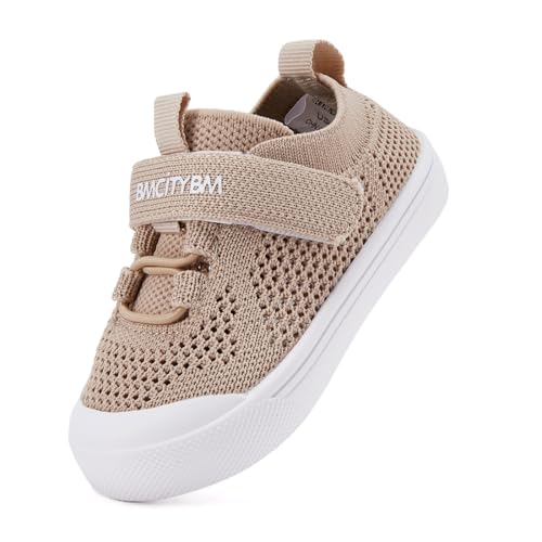 Image of BMCiTYBM Baby Shoes Boy Girl Infant Sneakers Non-Slip First Walkers 6 9 12 18 24 Months