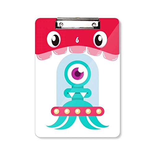 Porte-bloc A4 Alien Monster Cyclops idéal pour dessiner partout