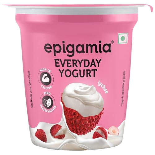 Image of Epigamia Everyday Lychee Yoghurt 100 gm Cup