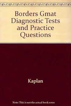 Paperback Borders GMAT Diagnostic Tests and Practice Questions Book