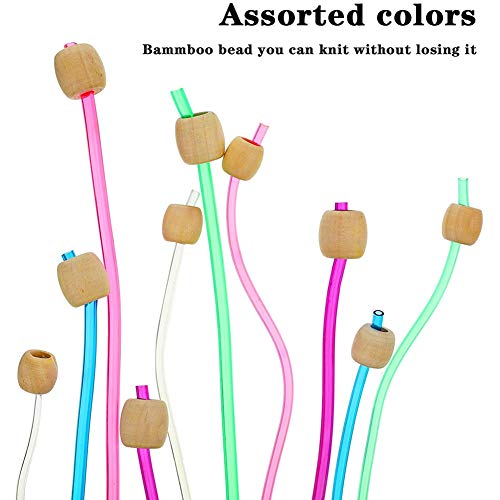 Kopinma 23-Piece Tunisian Crochet Hooks Set including Aluminum and Bamboo Knitting Needles - Image 4