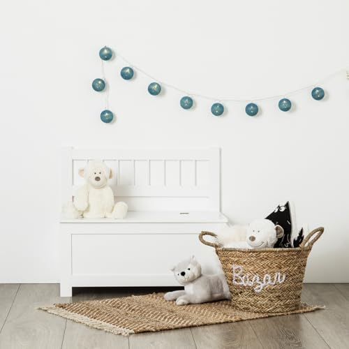 Atmosphera - Kindertruhenbank weiß aus Holz - Weiß