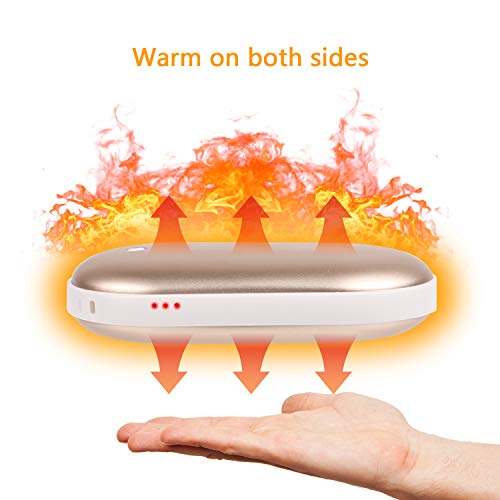 HOMVAN Scaldamani Ricaricabili, Portatile Power