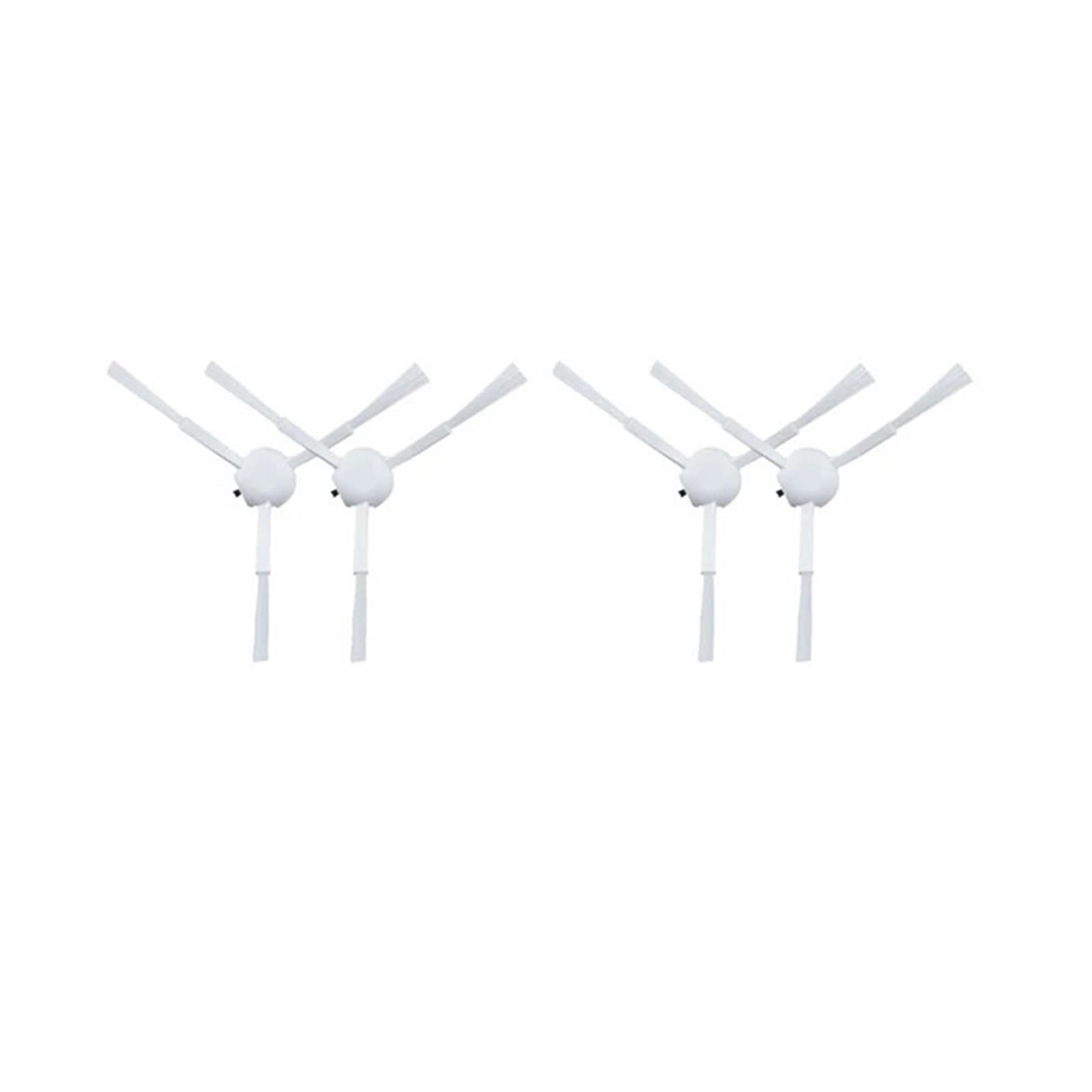 VHJXZQCNKLM Compatible For Xiaomi, X20+ / X20 Plus / C102 ，Compatible For Mijia， Omni M30 S / D103CN Robot Vacuum Cleaner Replacement Side Brush(4pcs)
