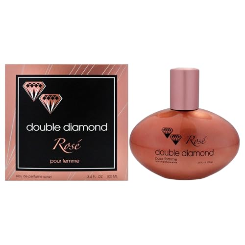 DOUBLE DIAMOND ROSE by YZY PERFUME, EAU DE PARFUM SPRAY 3.4 OZ