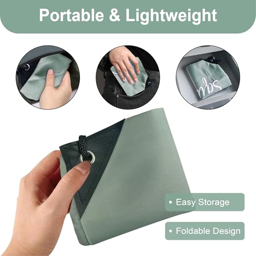 PartyGifts&beyond Bridesmaid Gift Drawstring Bags 10Packs Bride Squad Gift Bags for Bachelorette Party Bridal Drawstring Bags for Wedding Gifts(Sage Green)4