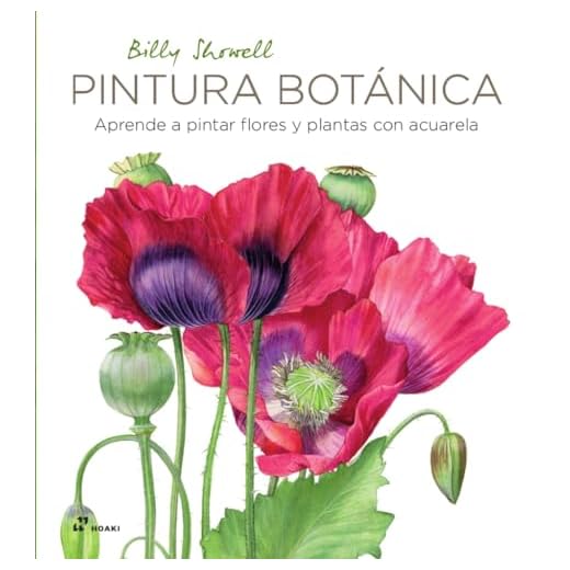 PINTURA BOTÁNICA: Aprende a pintar flores y plantas con acuarela