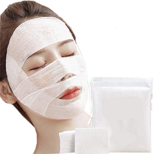 200 Stück dehnbare kosmetische Wattepads, feuchtigkeitsspendende Make-up-Pads für das Gesicht, atmungsaktive Wattepads für Make-up-Entferner für Gesicht, Augen und Nägel