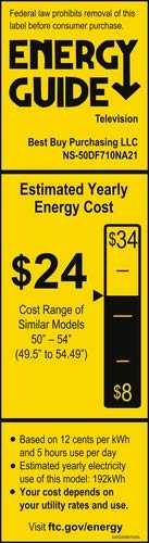 All-New Insignia NS-50DF710NA21 50-inch Smart 4K UHD - Fire TV Edition, Released 2020