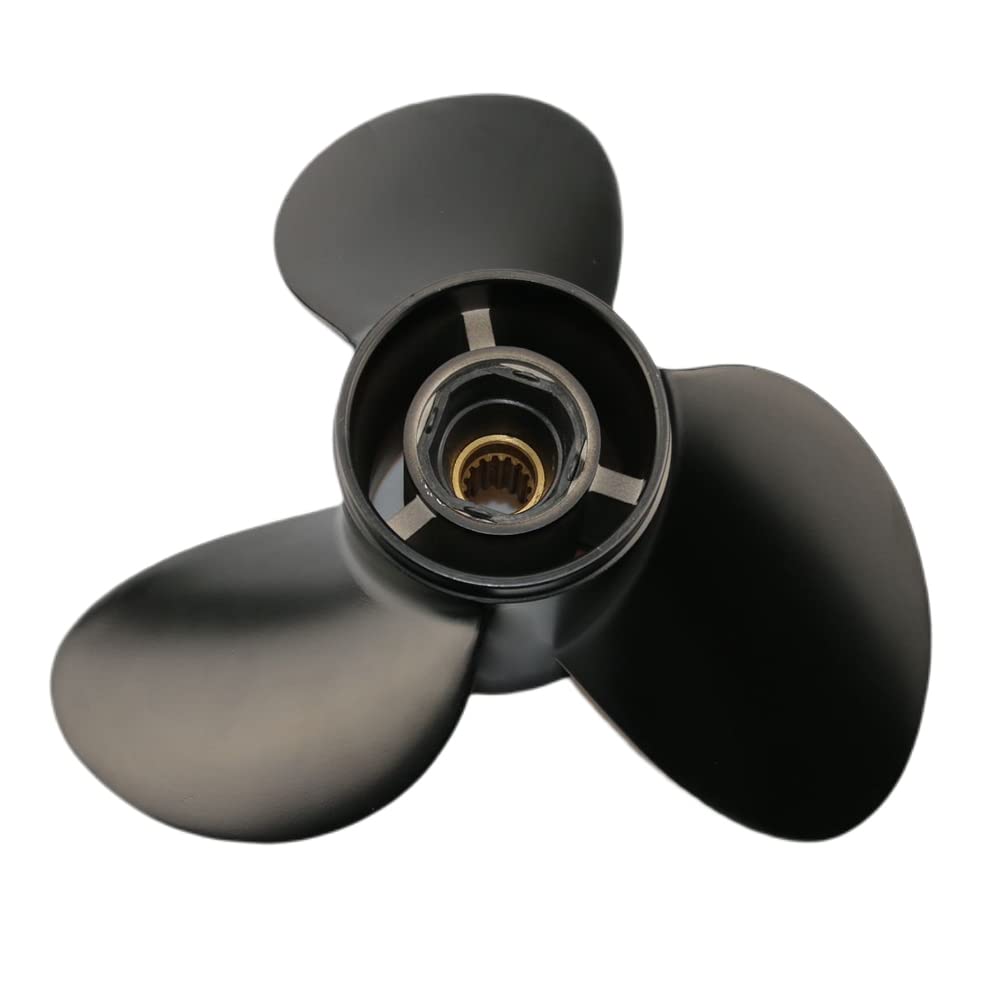 Hélice hors-bord Boatman pour 130-300 ch Mercure, Mercruiser Sterndruves/Alpha/Bravo, kits de moyeu interchangeables inclus, 15 dents cannelées