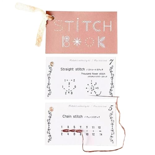 Libro de costura creativo, libro de costura de viaje para bordado | Guías de habilidades de bordado para principiantes Libro creativo: aprenda una variedad de habilidades de costura Mejore sus co Libro de costura creativo, libro de costura de viaje para bordado | Guías de habilidades de bordado para principiantes Libro creativo: aprenda una variedad de habilidades de costura Mejore sus co