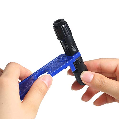 Conectores solares, 10 pares de conectores solares com chave inglesa Conectores de cabo do painel so