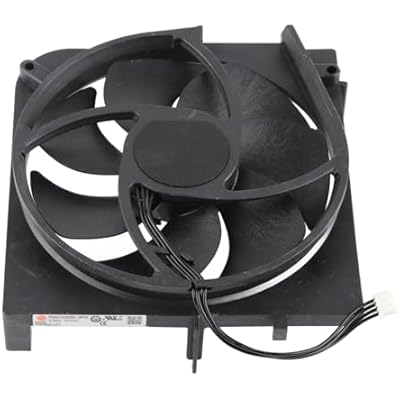 Sxhlseller Game Internal Cooling Fan, 4 Pin Power Connection Replacement Game Console Built in Fan for Xbox Series S, Internal CPU Cooling Fan for Xbox Series S