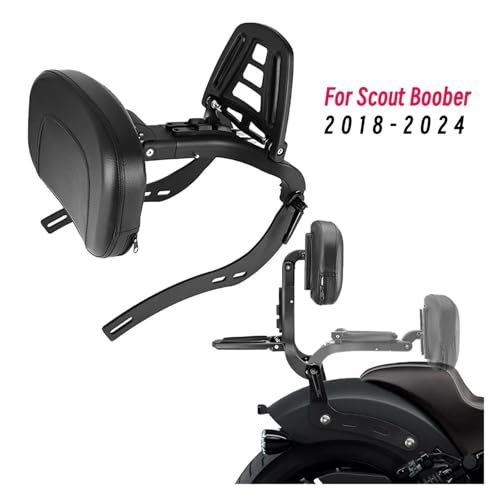 Dossier de passager amovible de moto Indian Scout Bobber Rogue Twenty 2018-2024 appui-dos