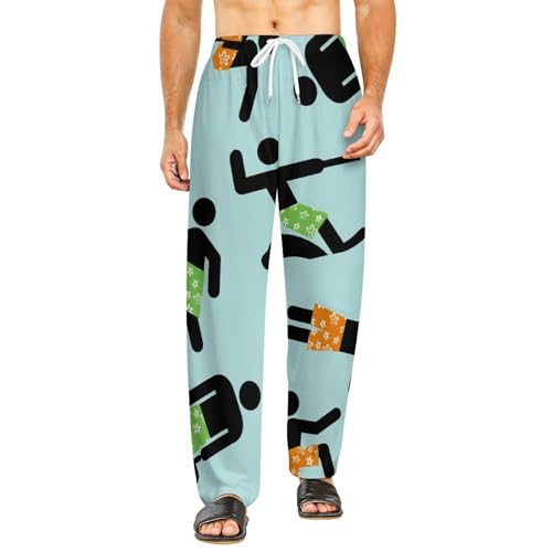 Bas de pyjama femme long et doux doté de poches profondes pour un confort total