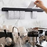 WESIEVYA Aluminiowy Organizer Zamówienia Restauracyjne z Antypoślizgową Powłoką Lekki i Stabilny Uchwyt Paragony Do Kuchni Kawiarni Biura i Baru