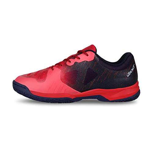 Image of Nivia Verdict 2.0 Badminton Shoe for Men, Breathable Mesh with TPU Fusion Technology Upper, Non-Marking Sole, Ideal for Badminton, Volleyball, Squash, and Table Tennis