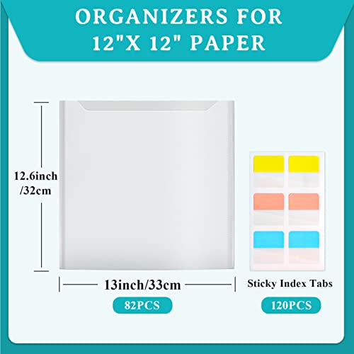 Caydo SC-012S 82 Pieces Scrapbook Paper Storage Organizer thumb #1