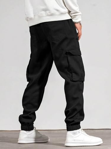 Image of Noble Monk Cargo for Men || Cotton Cargo Pant || Stylish Multi-Pocket Casual Trousers for Men
