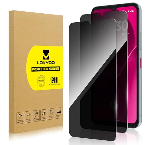 Verre trempé T-mobile Revvl 8 premium Lolyoo double écran protecteur ultra résistant 9H