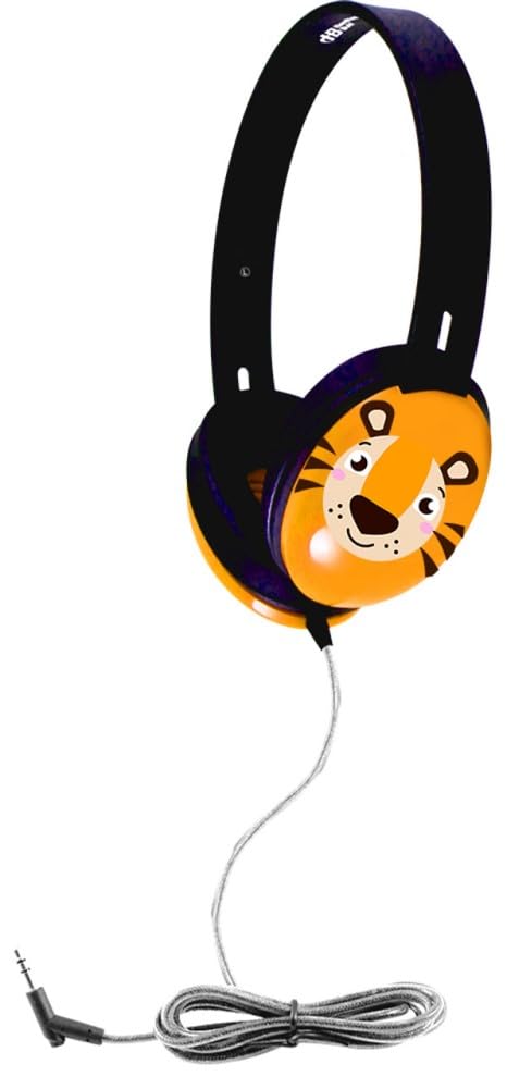 HamiltonBuhl LCP/CD385/6PT 6-Station Listening Center with AudioAce Bluetooth Boombox, (3) Primo Tiger and (3) Panda Headphones, Jackbox, and Carry Case