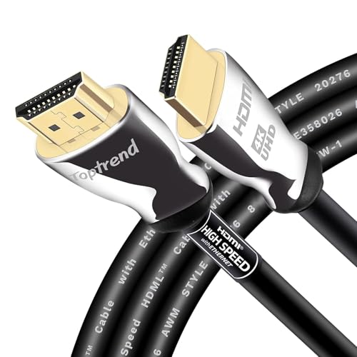 4K HDR HDMI Cables 3ft, High Speed HDMI 2.0 Cable