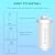 H&G Lifestyles Fluoride Water Filter, Replacement for Berkey® PF-2®, Fluoride Arsenic Reduction Elements, Compatible with Berkey® Gravity Filtration System, Remove Odor Improve Water Taste, Pack of 2