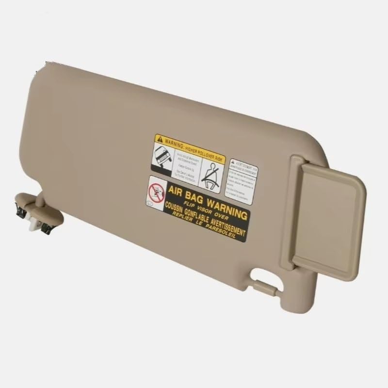 Tendine Parasole Auto 1 pz Visiera parasole con luce per Toyota per Prado per 4runner 2010-2023 OEM 7432035A90E1 7431035B01E1 7431035B00E1 Parasole Parabrezza(Passenger seat)