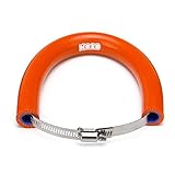 ◆ Gewicht: 150g SZHSM Universal-Motorrad-Auspuff-Schutz-Can-Abdeckungs-Schutz, for KTM Exc Sxf 250-525, Dies ist eine Motorradauspuffschutzabdeckung, Anti-Kollisions-und Anti-hot (Color : Orange)