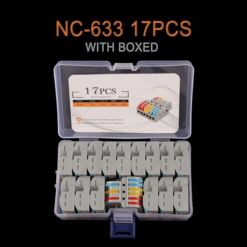Bloque de terminales rápido NC-633 y divisor de cables de tres entradas 2