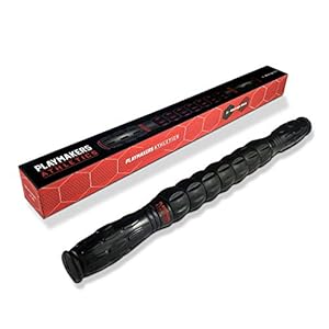 Playmakers Massageroller für Waden, Beine, Rücken Muskulatur – Massage Stick zur Förderung der Durchblutung, Linderung von Muskelkater und Erholung der Muskeln