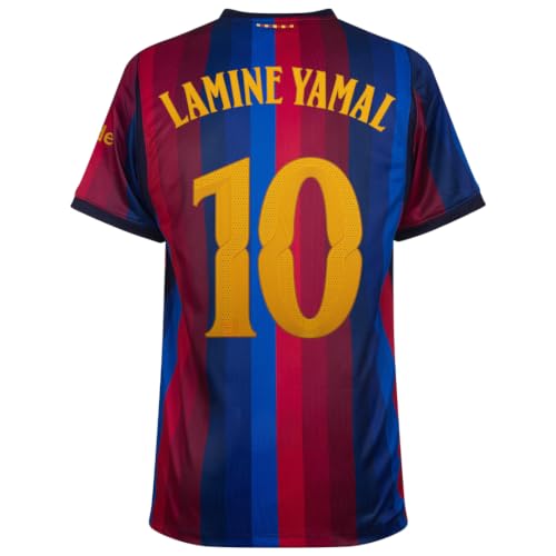Lamine Yamal #10 Blue/Red Jersey