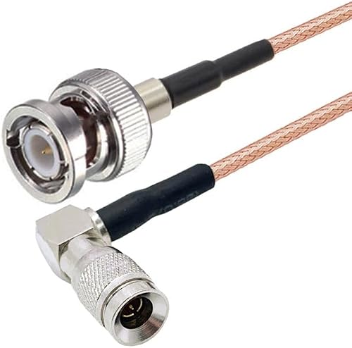 20cm CC4 Male Elbow To BNC Male Connector RG179 Coaxial RF Cable