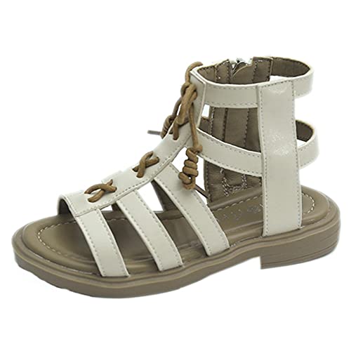 Girls Sandals Sandals for Kids New Sandals Summer Custom Fashion Low Heel Shoes Dress Shoes Casual 9t Slippers