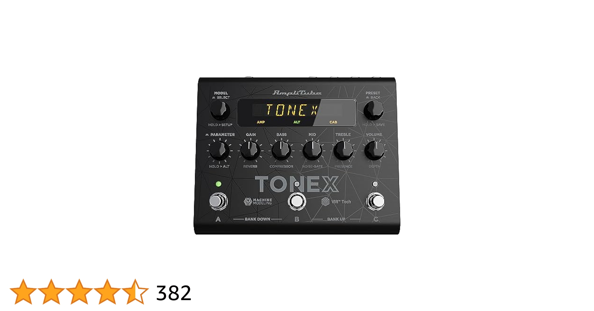 IK Multimedia TONEX Pedal: Stereo multi-effects guitar and
