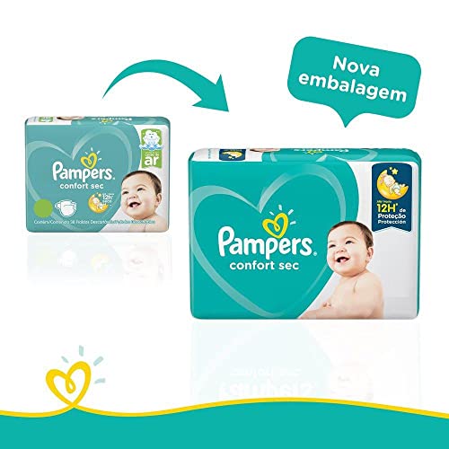 Kit Fralda Pampers Confort Sec Super Tamanho G 240 unidades
