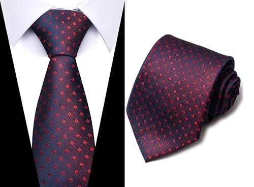 Image of Passabin Tie For Men Necktie Woven Jacquard Neck Ties Set 6 PCS