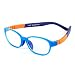 Cyxus Kids Blue Light Blocking Glasses ( Superior TR90 ) Shield Computer Eyewear-0.0 Magnification Gaming Eyeglasses for Children (Ages 5-8 Blue Frame)