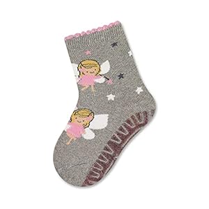 Sterntaler Glitzer-Flitzer SOFT Fee baby-meisjes Sloffen-sokken