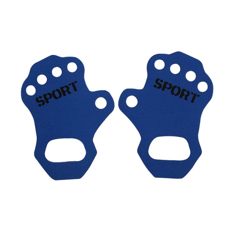 1pair Thin Sports Fitness Anti-Wear and Anti-Slip Palm Protector | Blue | M-image-26