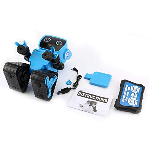 Preisvergleich Produktbild R801 Touch / remote / Sprachsteuerung Sensing Intelligente Programmierung Roboter USB Charge Fernbedienung Spielzeug Geburtstags-Geschenk für Kinder (Farbe: blau)