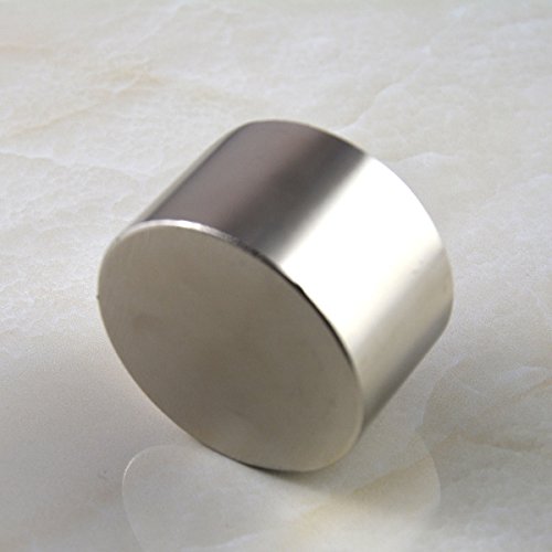Aomag® 350Lbs Dia 50X30Mm Super Strong Rare Earth Neodymium N52 Round Disc Cylinder Magnet 2 X 1.18" (+/-0.05Mm) #TOP3