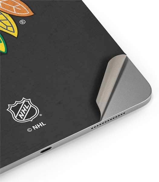 Skinit Decal Tablet Skin Compatible with iPad Air 11in (2024-2025) - Officially Licensed NHL Chicago Blackhawks Distressed Design