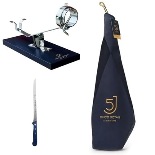 Jamón Cinco Jotas 5j De 7 A 8 Kg Con Soporte Y Cuchillo. Salchichón Ibérico 300 G Exqium De Regalo. Jamón Cinco Jotas 5j De 7 A 8 Kg Con Soporte Y Cuchillo. Salchichón Ibérico 300 G Exqium De Regalo.