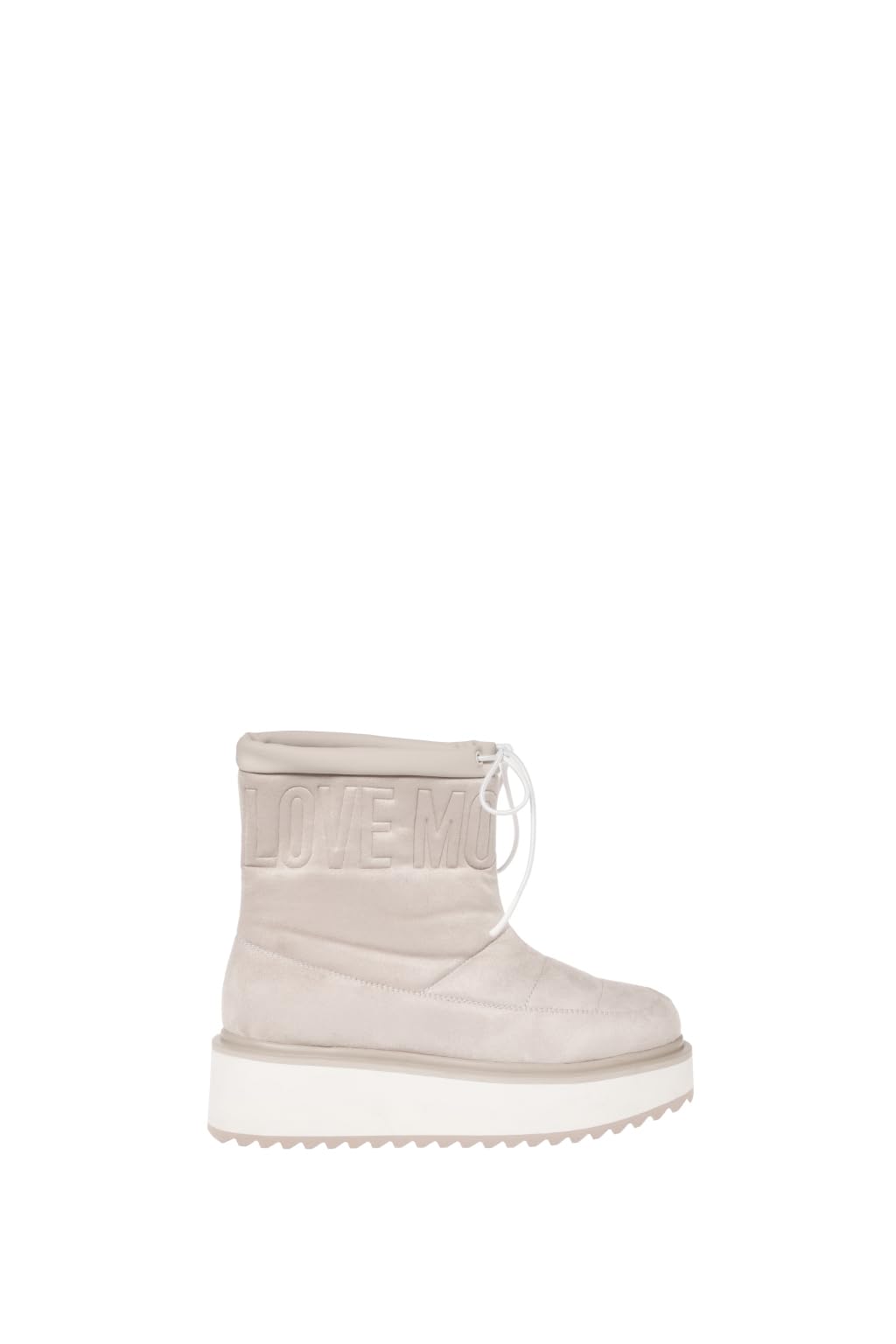 Love Moschino Ankle Boots Women Gray 6 UK