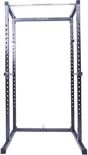 GYM MASTER Heavy Duty Power Rack Weight Lifting Cage & Pull Up Bar