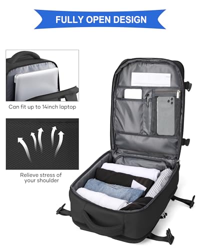 Miniatura 7 de Szlx Mochila Informal De Viaje Y Transporte Para Mujer - Bolsa Impermeable De Senderismo Y Deporte Al Aire Libre - Ideal Para Llevar La Computadora Portátil De La Escuela
