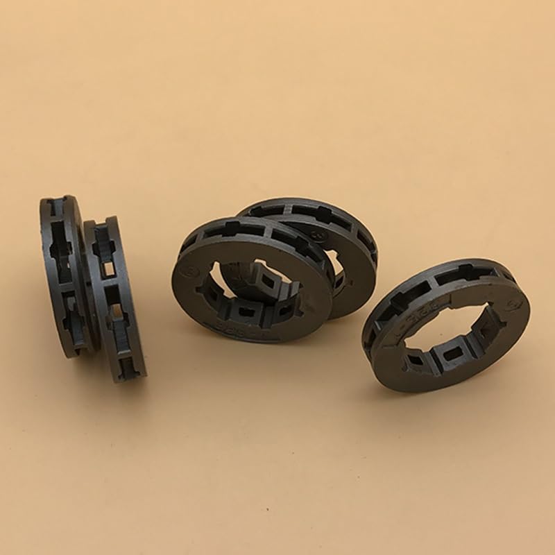 Piezas de jardín Llanta de piñón de transmisión de cadena estriada pequeña, 325, 7T, compatible con motosierra Rancher HUSQVARNA 340, 346, 346xp, 345, 350, 351, 346, 353, 357, 455, 460, 5 uds. Piezas
