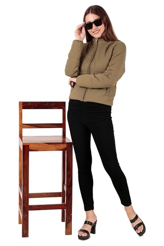 Image of Brazo Cotton Women's Crop Winterwear Jacket - Stylish, Warm, and Comfortable for Ultimate Winter Protection
