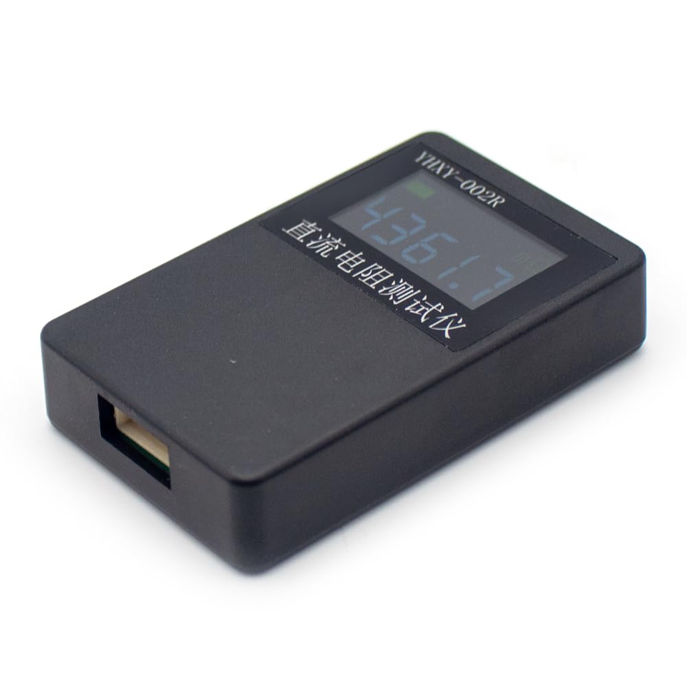 Toplionace Milliohmmètre DC Haute Précision 0,03%, Testeur de Résistance 0,0001 ω-20 ω, Mesure Kelvin 4 Fils